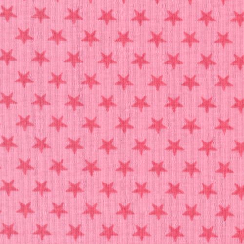Jersey Sterne rosa